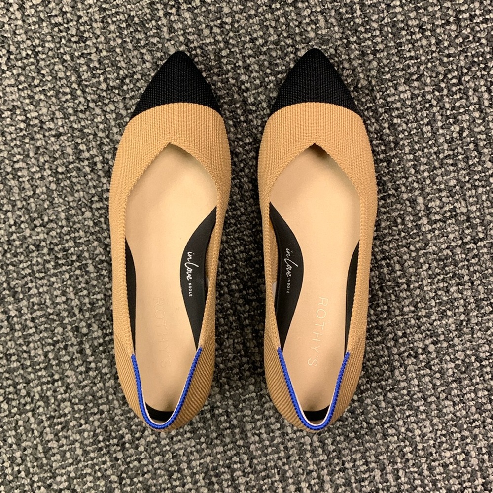 Rothy’s The High Point in Wren Captoe | Size 5